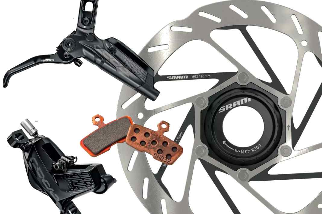 So funktionieren MTB-Scheibenbremsen