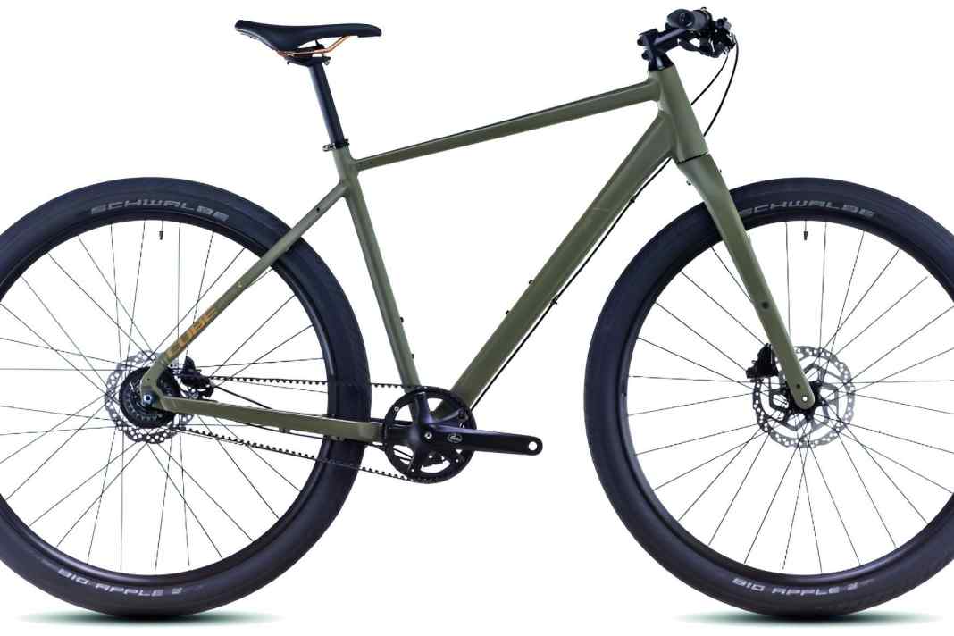 Das Cube Hyde Pro EF kann auch Offroad