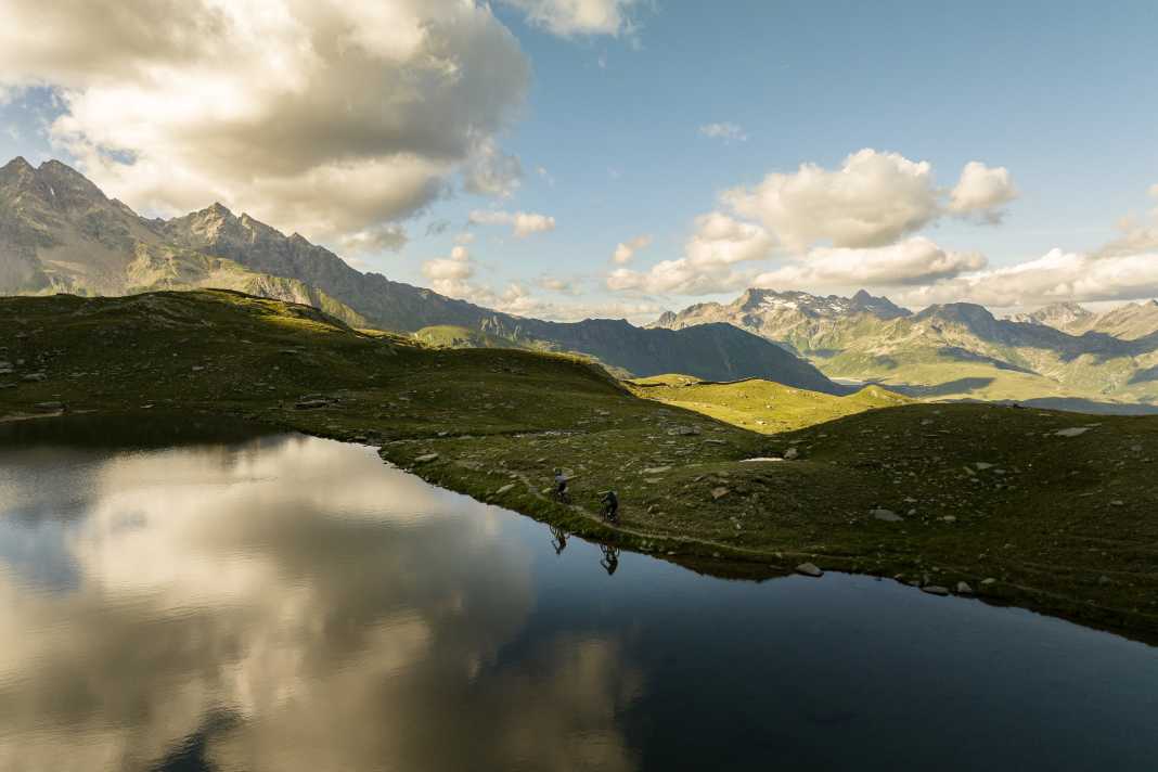 Die wilde Natur hinterm Splügenpass