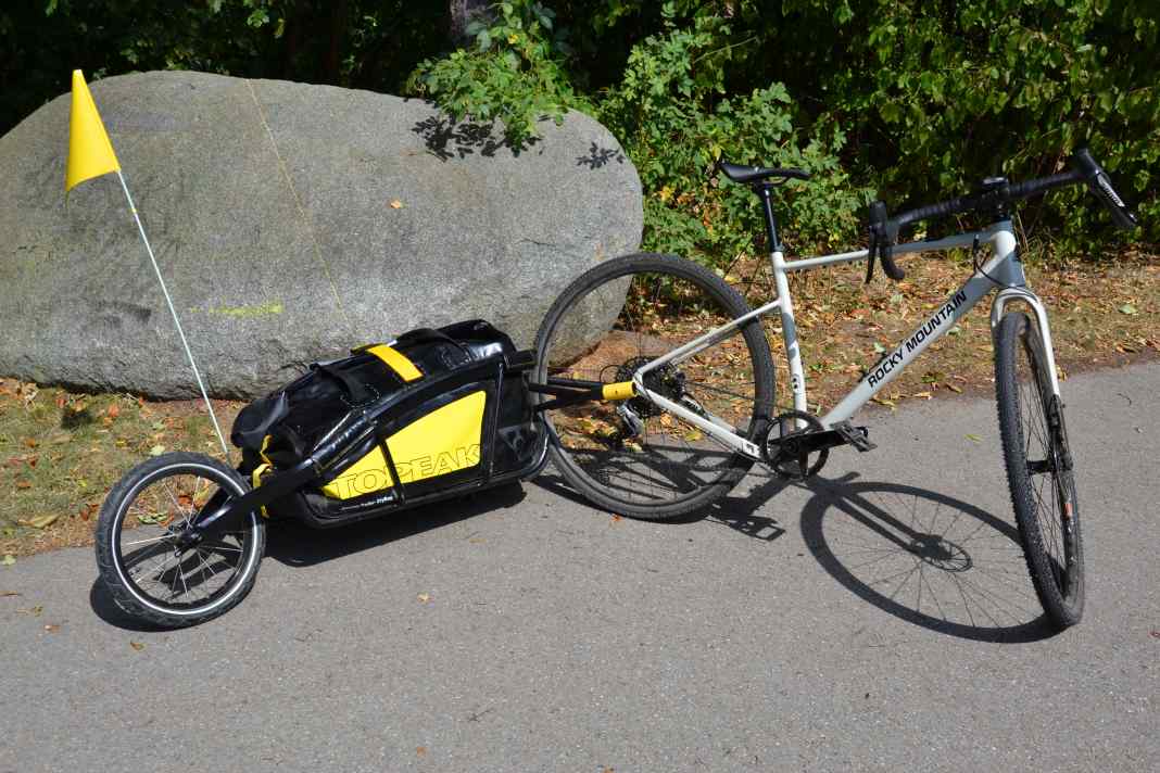 Der Fahrradanhänger für Touren im Langzeittest