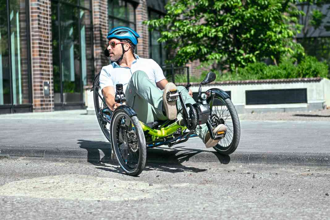 Sportliches Liege-Trike von HP Velotechnik im Test