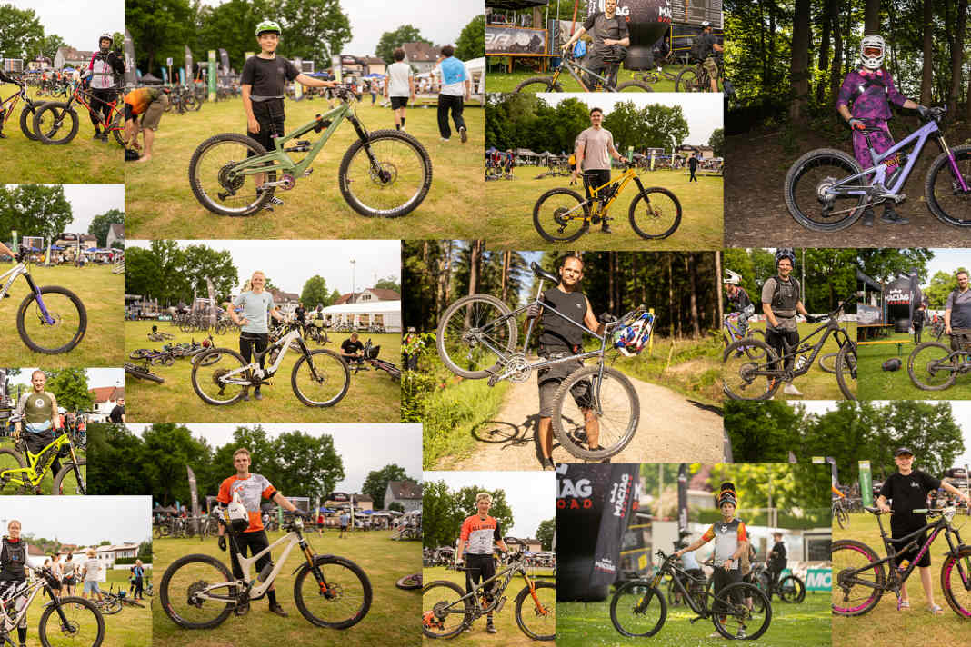 Kein Cube dabei! Die 17 spannendsten Race-Bikes der Enduro-One in Trieb