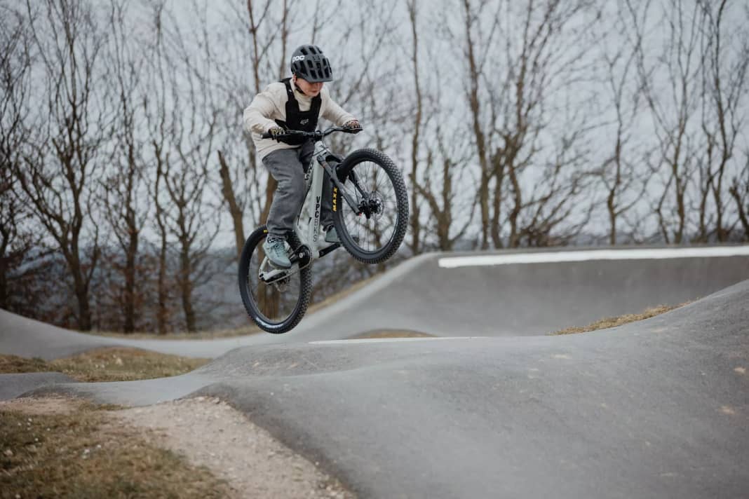 Pumptrack-Spaß für den Nachwuchs ab 1,60 m