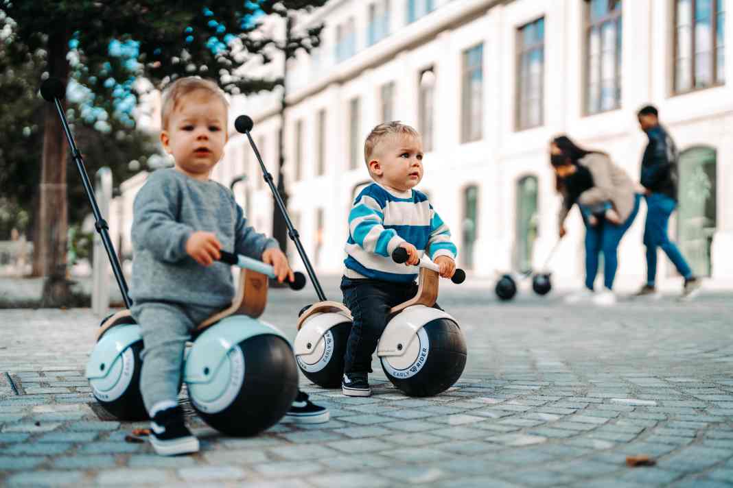 Knubbel-Mobil: Das allererste Zweirad