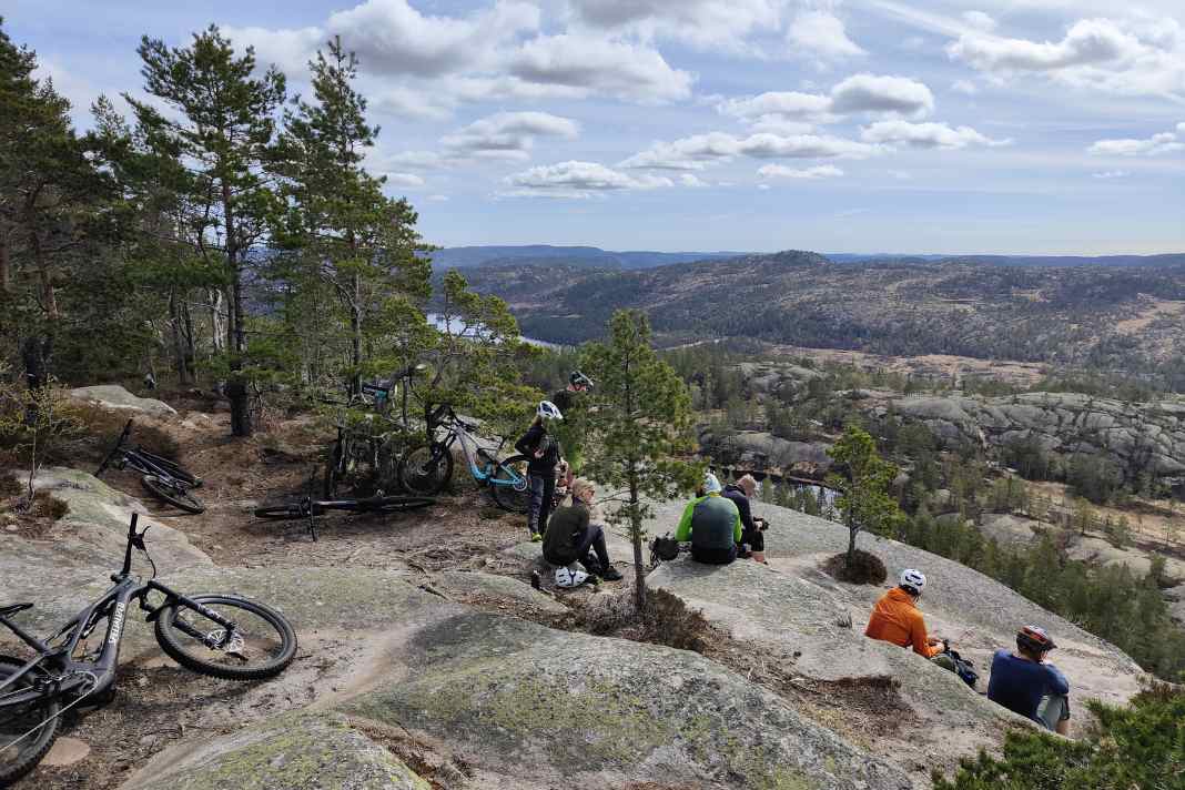 Mountainbiken auf Norwegens Granit-Trails
