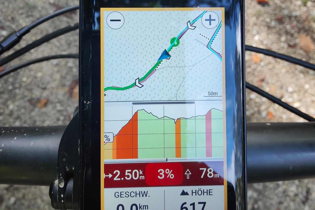 Das Kronjuwel fürs Bike jetzt mit Handy-Display