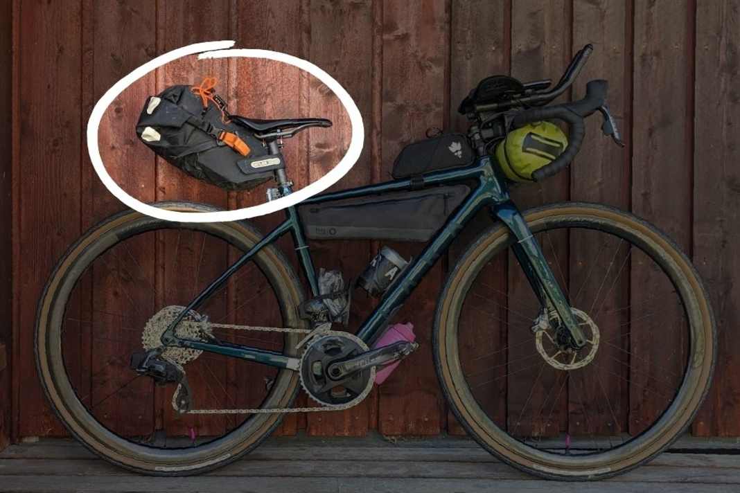 Sandra Schuberth und die Ortlieb Seat-Pack