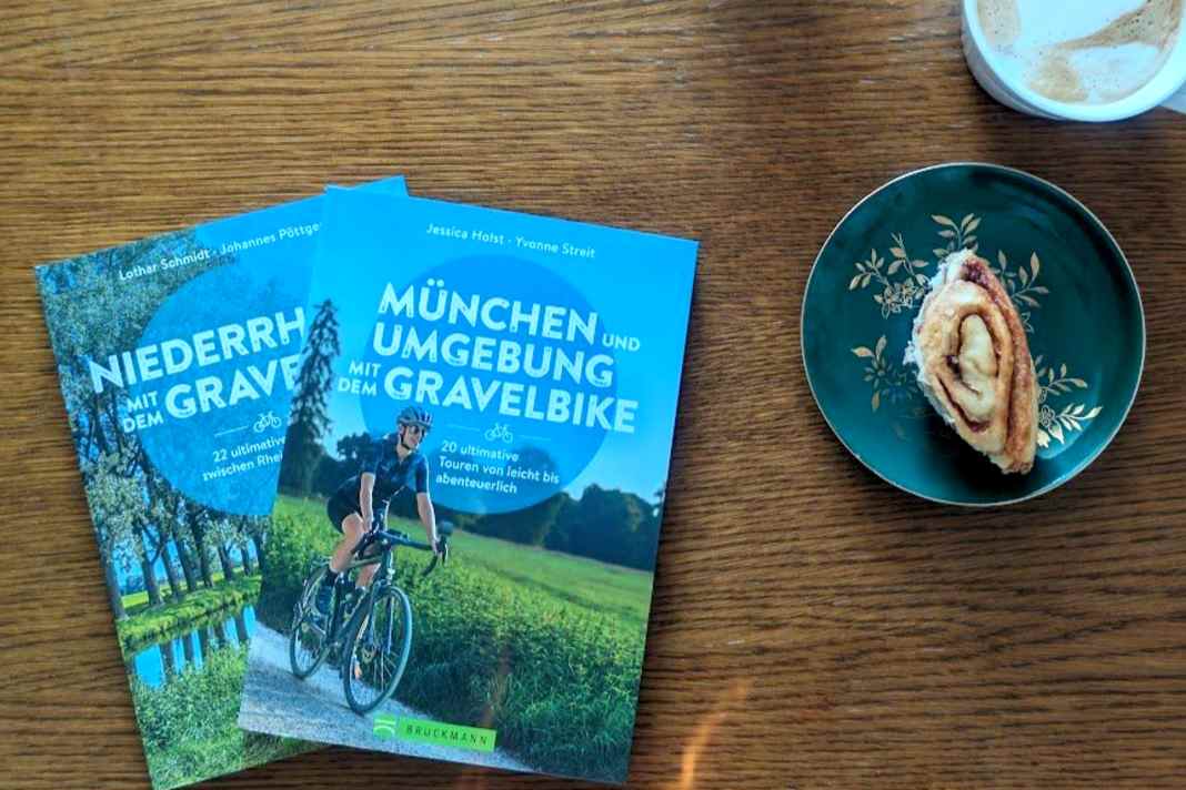 Zwei Bücher mit Touren fürs Gravelbike rund um München und am Niederrhein