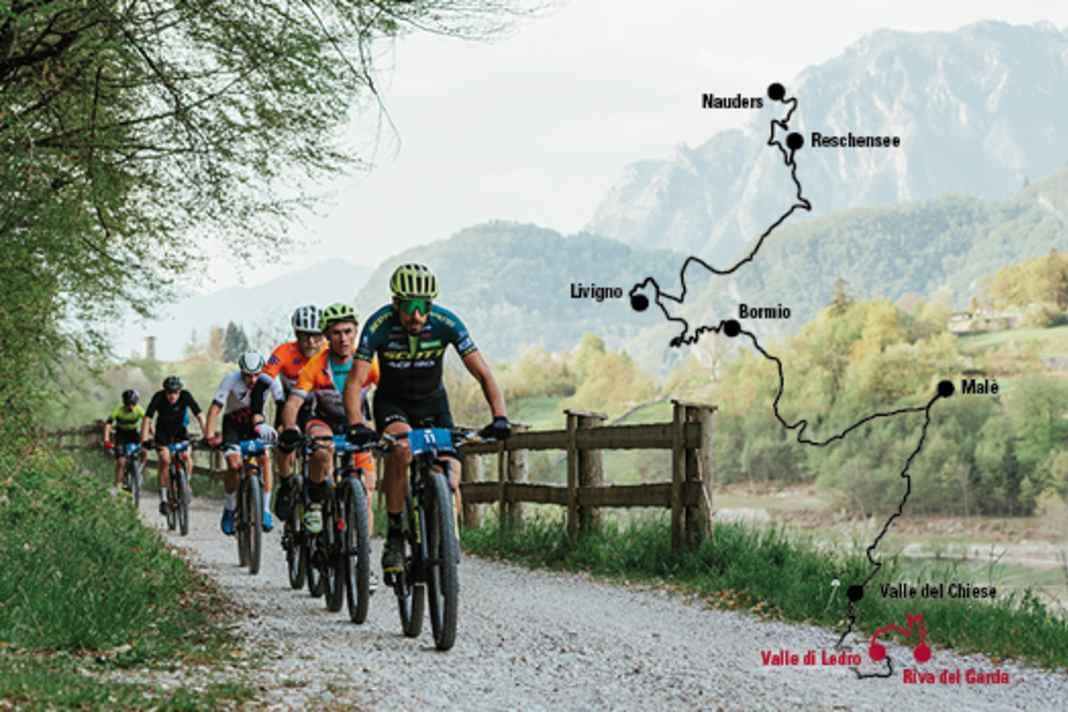 Etappe 7 der Jubiläumsroute zum Nachfahren