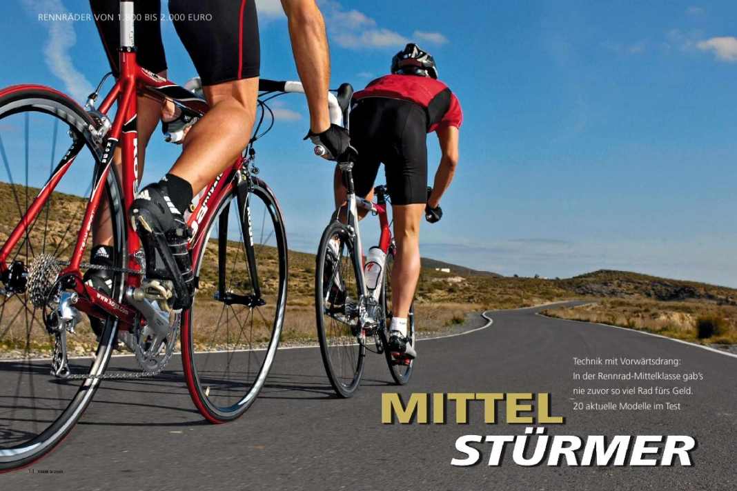 Rennräder von 1800 bis 2000 Euro