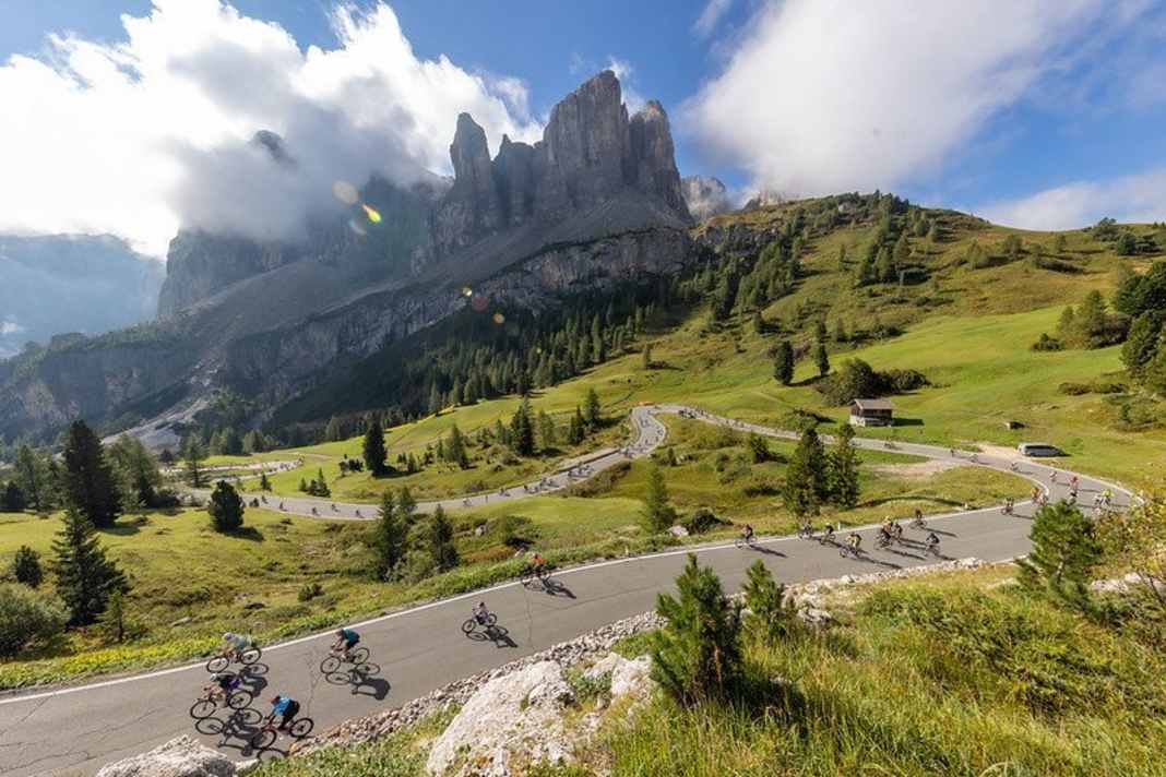 19. Sellaronda Bike Day in den Dolomiten