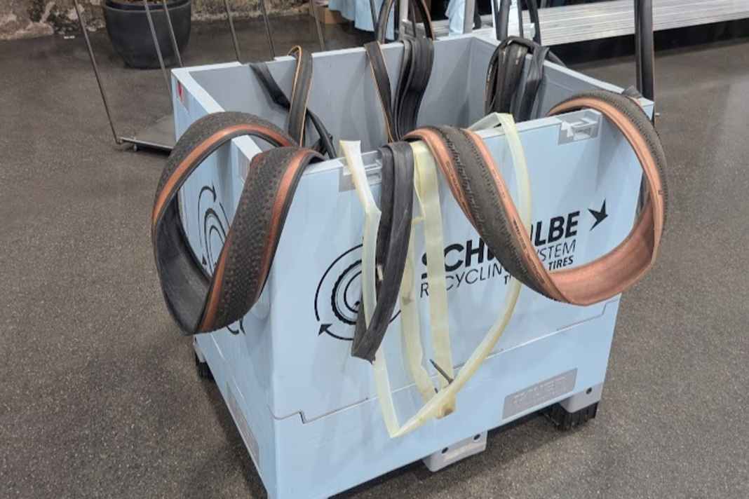 Schwalbe baut Wiederverwertung Fahrradreifen aus
