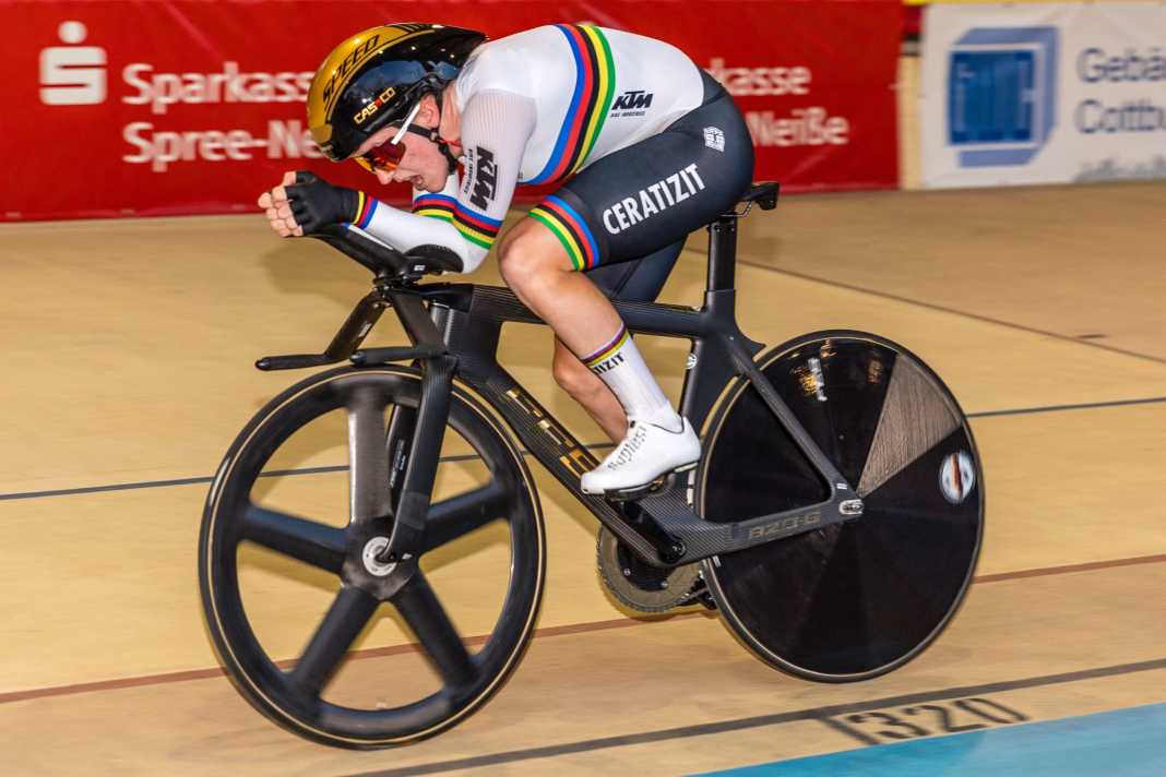 Dörnbach verteidigt in Cottbus Titel über die 1000 Meter