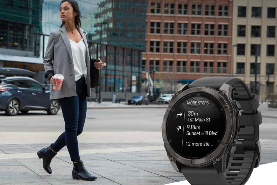 Navigation am Handgelenk - Smartwatch mit Abbiegehinweisen