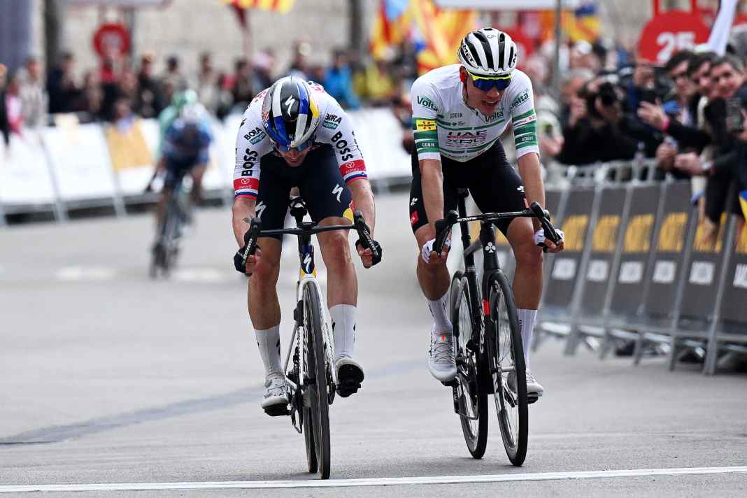 Roglic schlägt zurück, Steinhauser letzter Ausreißer