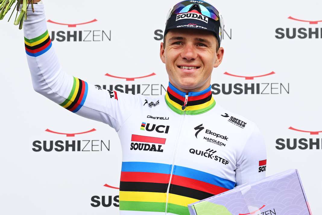 Remco Evenepoel gewinnt Zeitfahren - João Almeida das Gesamtklassement