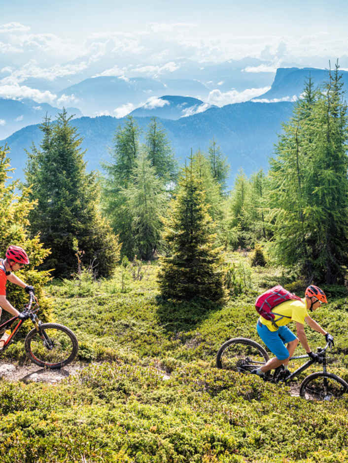 Mountainbike-Traumtrail im Südtiroler Ultental