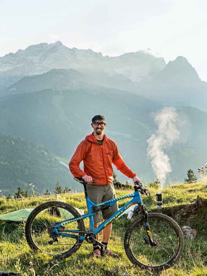 All Mountain Fully Focus Spine Evo auf der Langstrecke