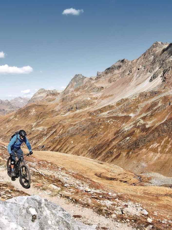 Supertrail über Galtür - Wüstenerfahrung am Muttenjoch