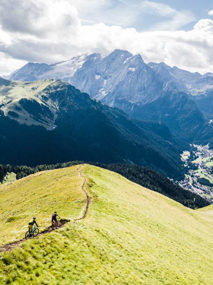 Der Tutti Frutti MTB-Trail in den Dolomiten