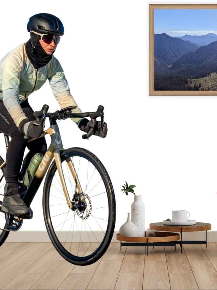 So realistisch kann Indoor-Cycling sein