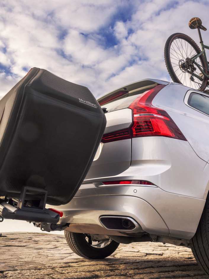 Die aufblasbare Cargo-Box für Fahrradträger