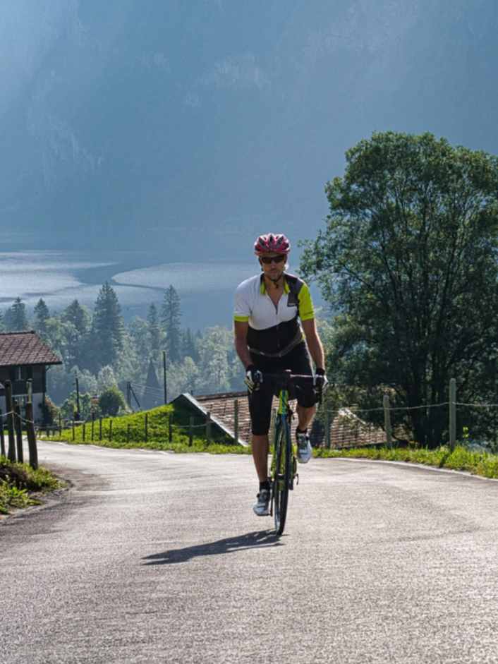 Per Rennrad in fünf Tagen von Lindau nach Montreux