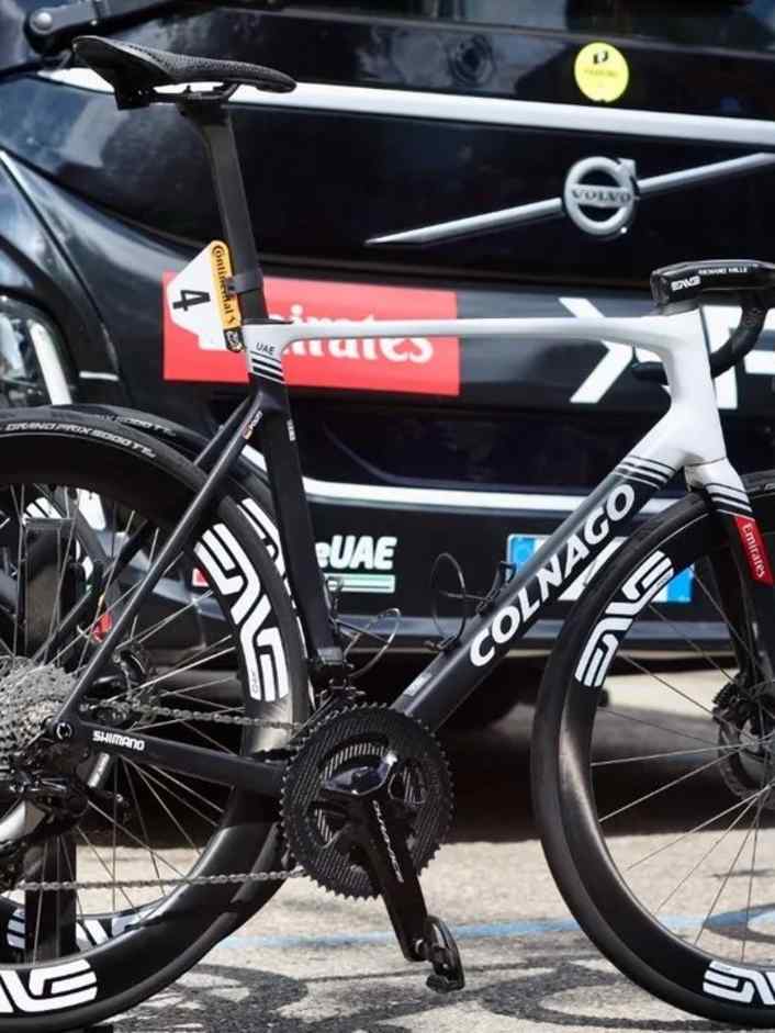 Tour de France-Rennrad des deutschen UAE-Profis
