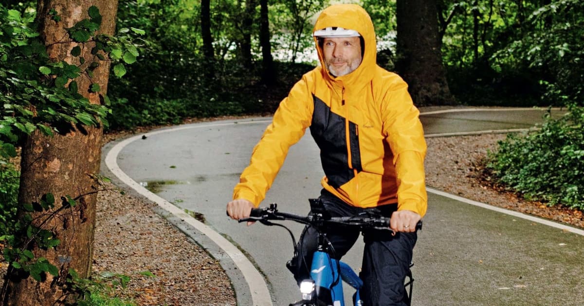 Erstaunlich Regenkleidung Frs Fahrrad Fotosnull