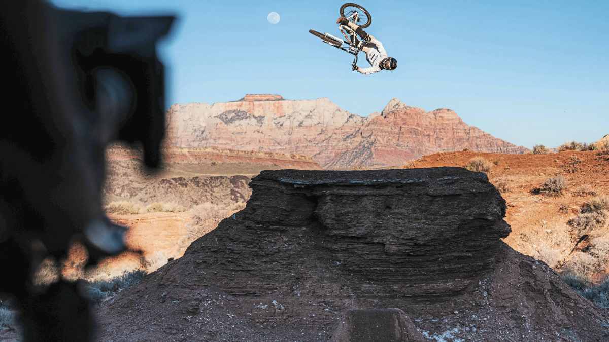 German biker at the Rampage: Leo Erhardt wants to know! | BIKE