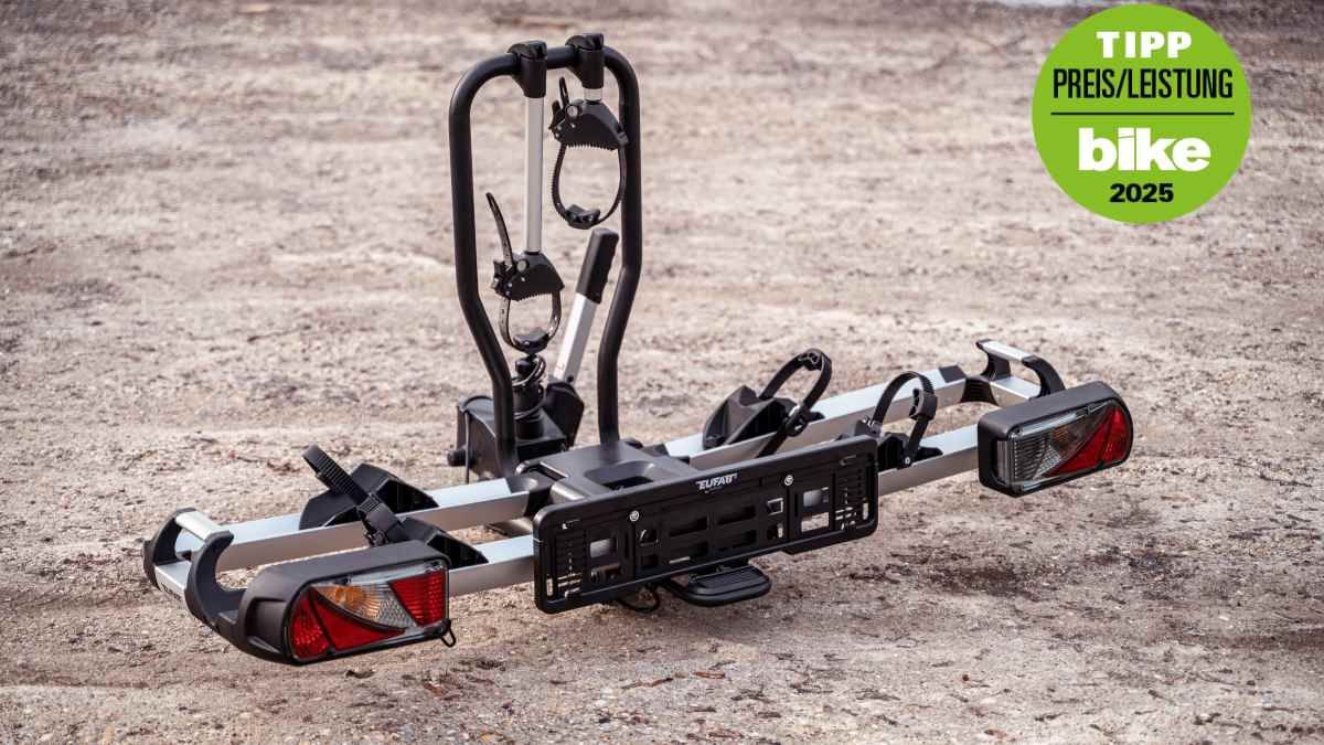 Bike rack test: Eufab ProBC2+ - space for even the largest bikes | BIKE