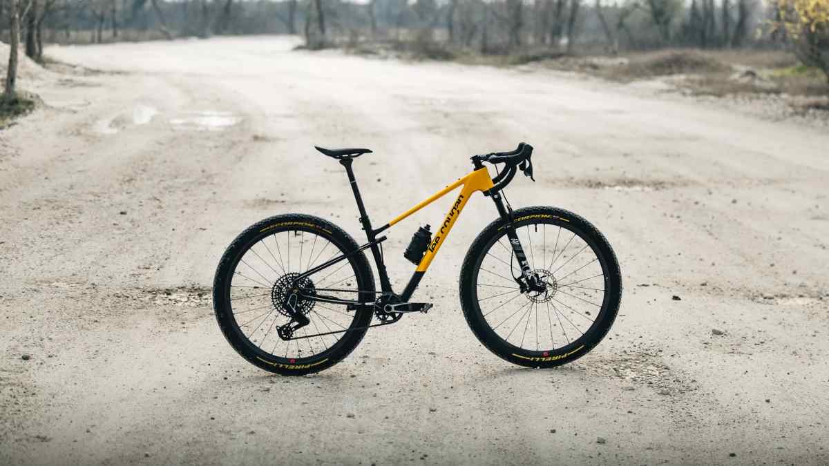 Lee Cougan Innova Super Gravel: Full suspension gravel bike - 100 mm ...