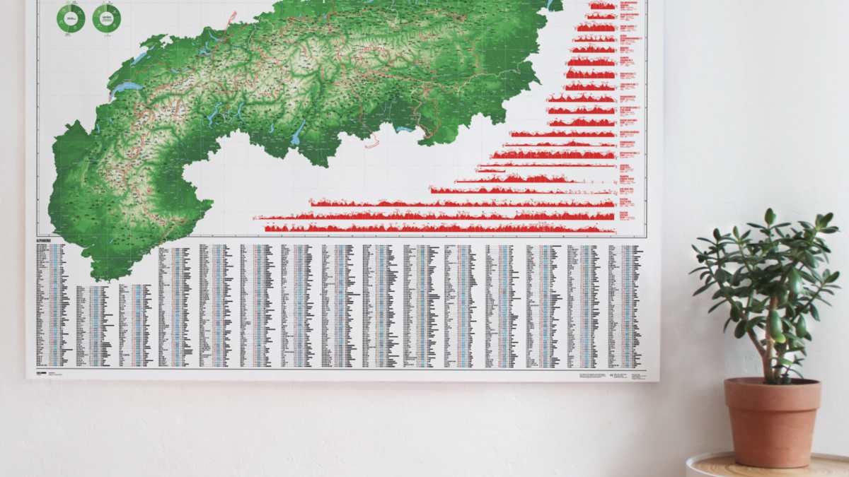 Maps of the Alps: a gift tip for peak collectors and Alpine enthusiasts ...