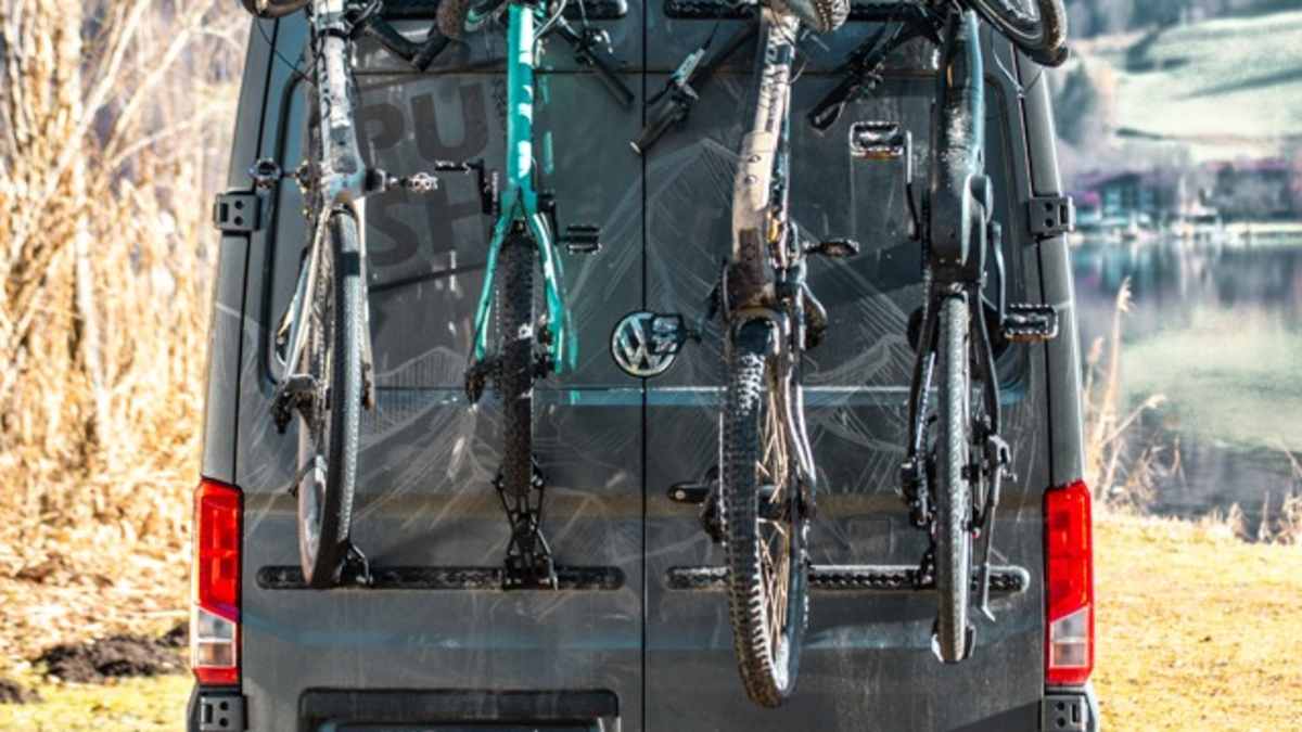 PUSHrack V3: Modular bike rack for campervans | BIKE
