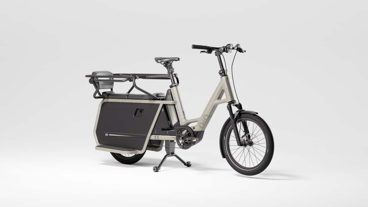 QiO Long: Longtail cargo bike with 20-inch wheels for families | BIKE
