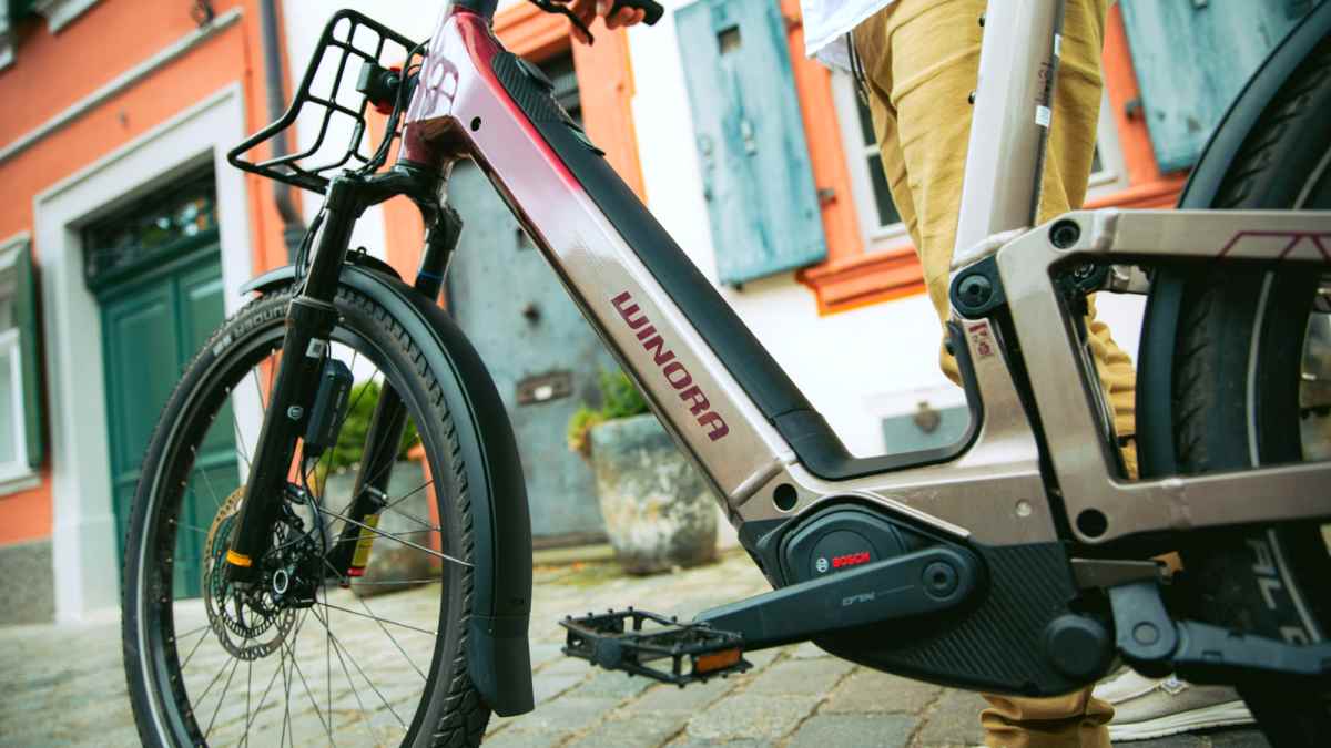 E-bike for everyday and touring riders: Winora Sinus FS - the step ...