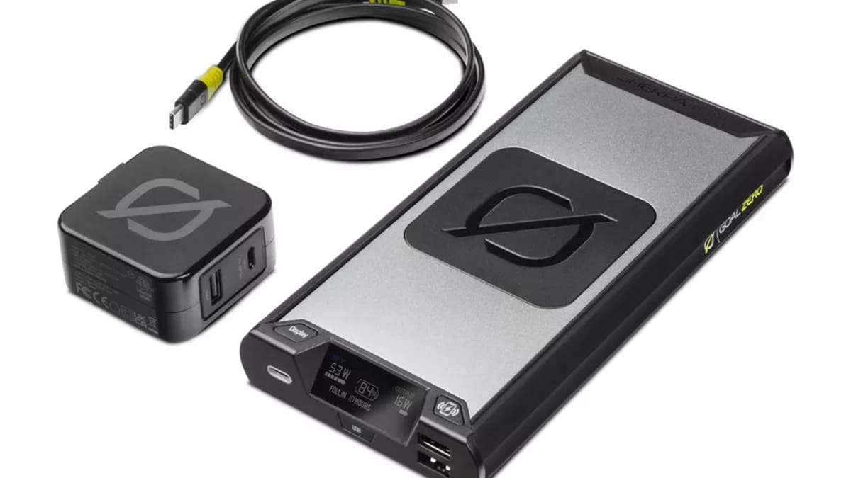 Goal Zero - Sherpa 100PD Powerbank | TOUR