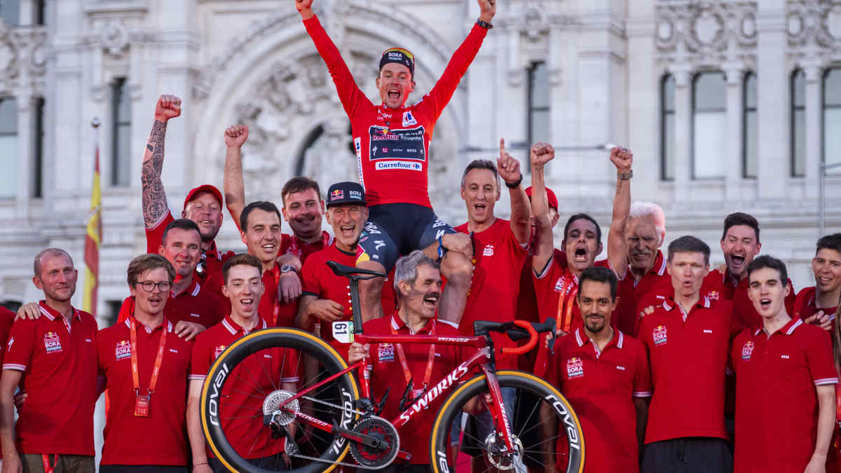 That was the cycling season - all the winners of the UCI World Tour ...