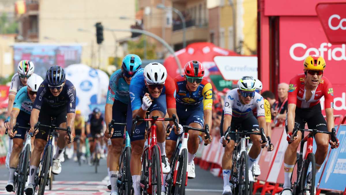Bastien Tronchon Shocks Wout van Aert with Stage 10 Vuelta a España Upset Win