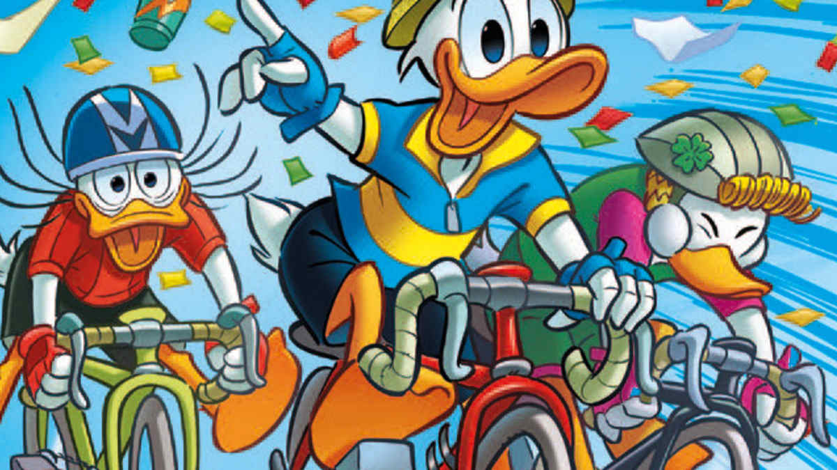 Donald Duck und Co. fahren ein Radrennen: LTB Fahrrad erscheint | TOUR
