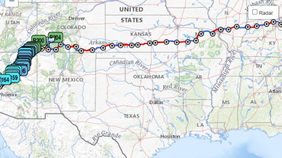 Race Across America Live Tracking Das RAAM 2023 im Live Tracker TOUR