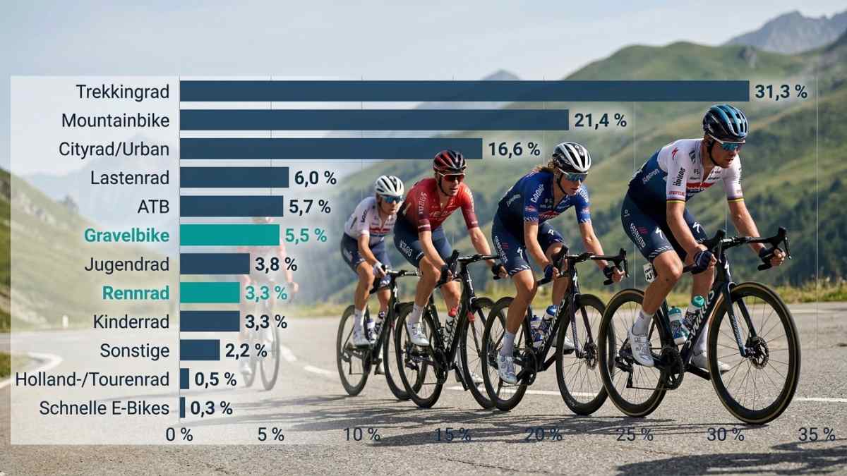 Bicycle Market 2016–2025: E-bikes, road bikes and gravel bikes | TOUR