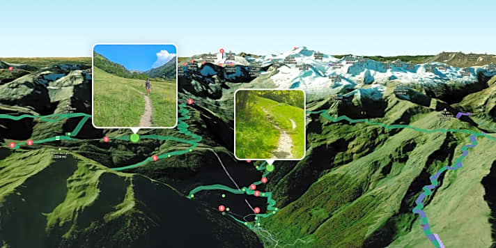 Routenplanung: 3D-Karten - neues Feature bei Komoot  TOUR