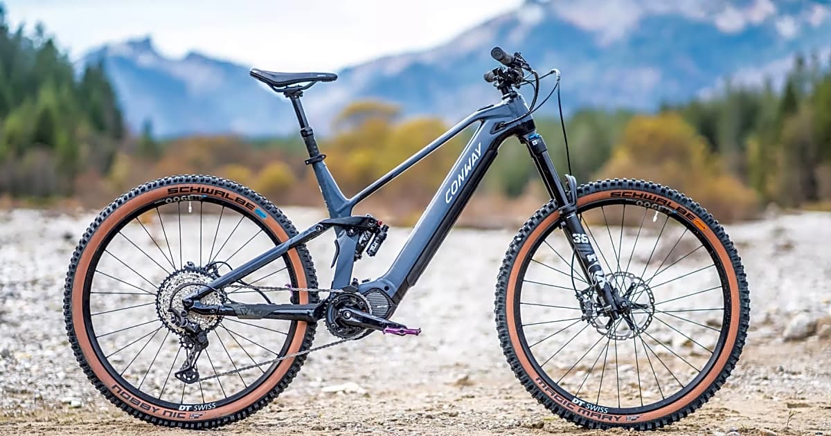 Test All Mountain EBikes 2023 Conway eWME 6.9 BIKE