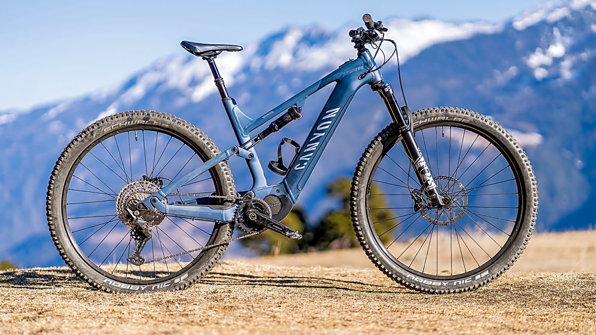 Canyon NeuronON 7 Test ETourenFullys 2022 BIKE