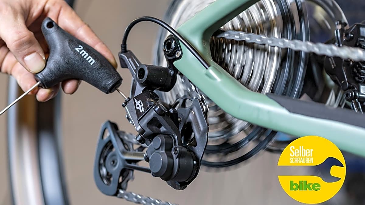 Anleitung Shimano 1x12Schaltung einstellen BIKE
