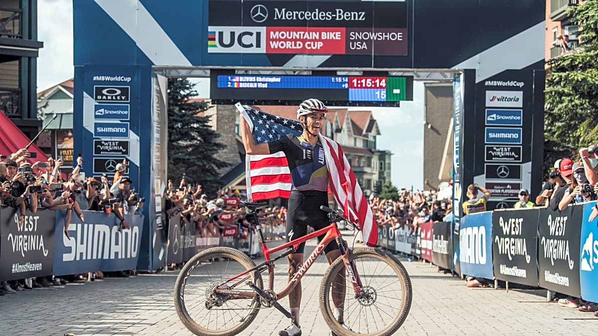 UCI Mountainbike Worldcup 2022 in Snowshoe BIKE