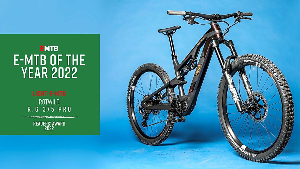 Light EMTB of the Year 2022 Rotwild R.G 375 Pro BIKE