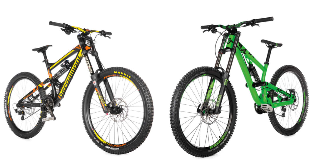 Bergamont Straitline vs. Scott Voltage FR 720