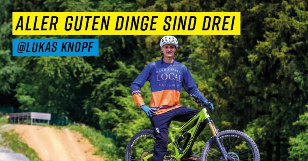 Aller guten Dinge sind drei: Lukas Knopf | BIKE